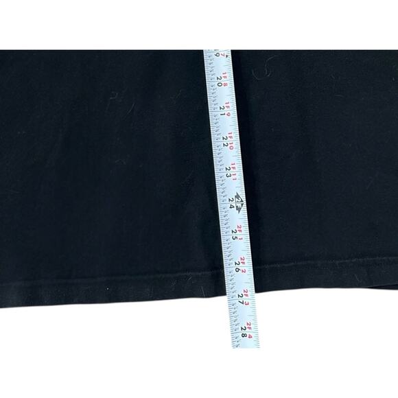 Victorias Secret PINK Dog Logo Gold Sequin Black T Shirt Size Large Glam McBling - Picture 5 of 6